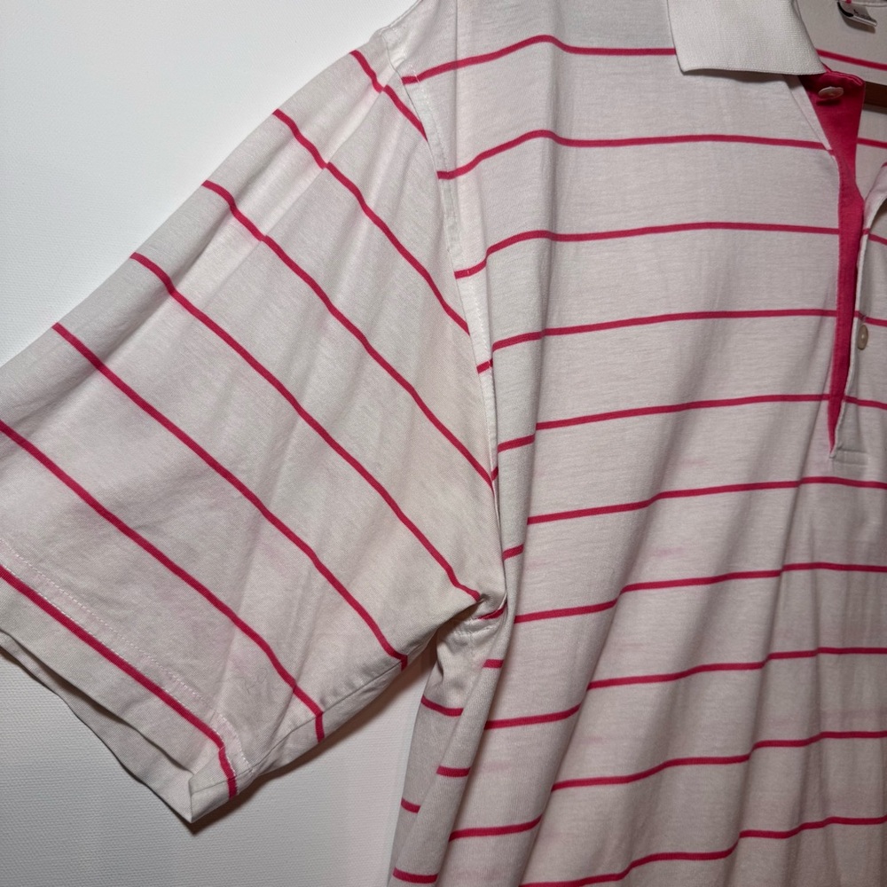 Peter Millar Collared Striped Pullover Golf Polo … - image 6